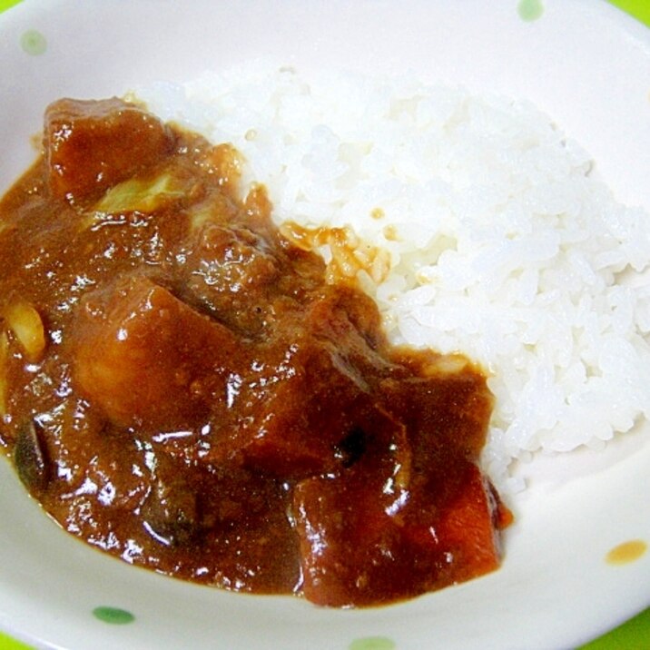 ビーフシチューカレー